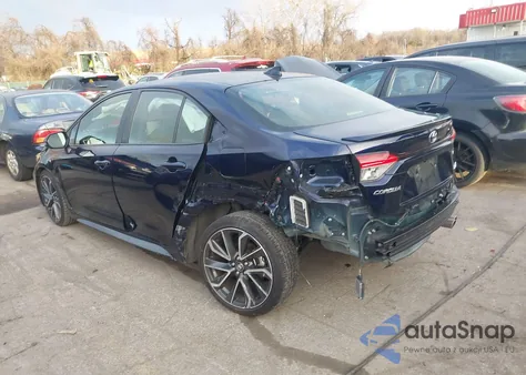 2021 Toyota Corolla Se from USA, damaged, VIN JTDP4MCE9MJ074406